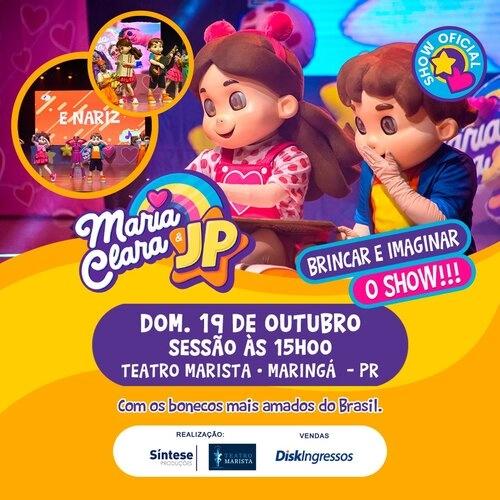 Maria Clara & JP – Brincar e Imaginar no Teatro Marista (Maringá) - Cover Image